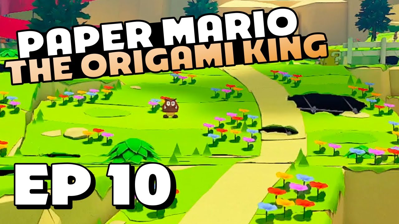TOADS ON PICNIC ROAD! Part 10 Paper Mario The Origami King 100