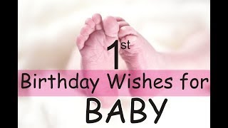 First Birthday Messages & Wishes For Baby, Happy 1st Birthday Message & Quotes for Baby Boy and Girl screenshot 1