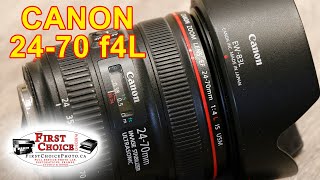 Canon 2470 f4L what a professional photographer thinks about it, my likes and recommendations.