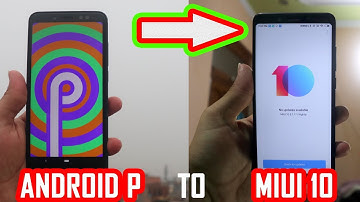 ANDROID P to MIUI 10  Without  Brick Ur device  WATCH FULL TUTORIAL [By "Tech Future "HINDI]