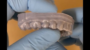 Essix retainer fabrication