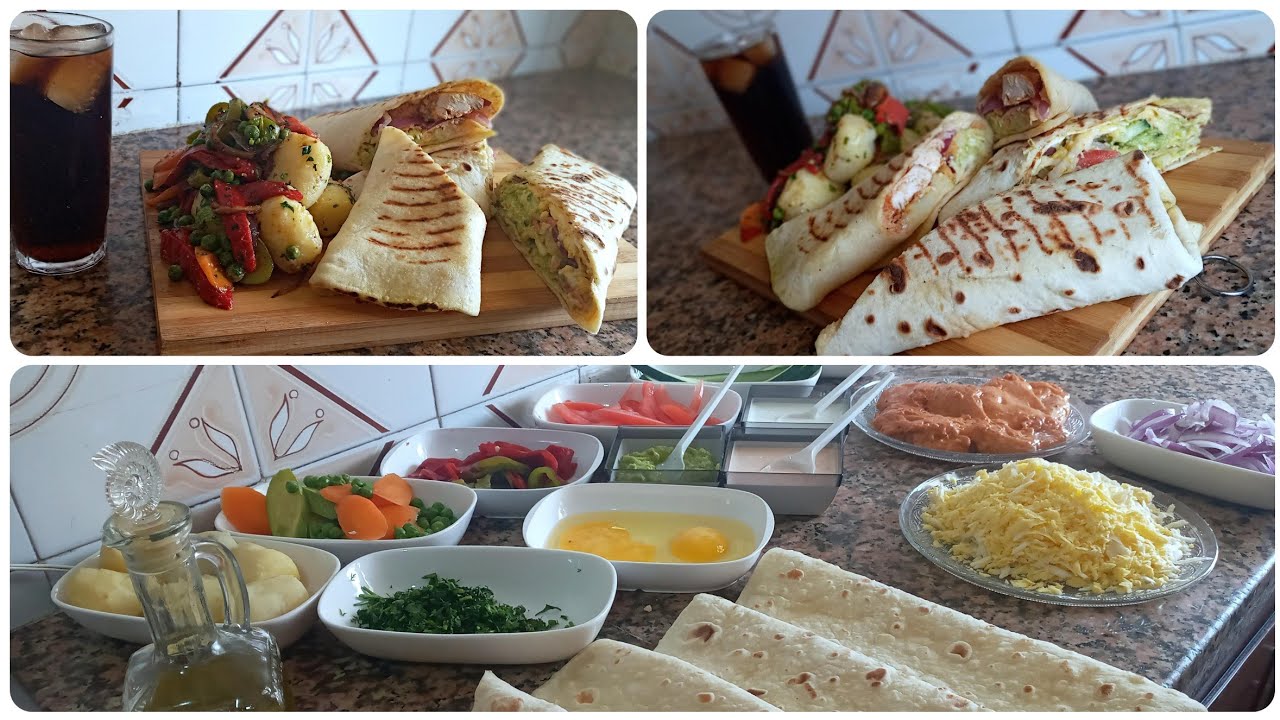 بوريتو مكسيكي🌮بطريقة مغاديش تندمي عليها👌بمكونات في المتناول كيجي ساهل و بنين😋مع شاف سميرة🇲🇦