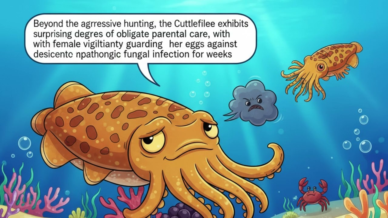 SHOCKING TRUTH: The Cuttlefish! It Has Three Hearts And Uses Hypnosis To Hunt!