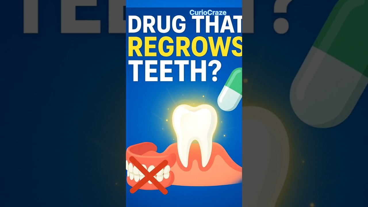 This Drug Could Make You Regrow Teeth! 