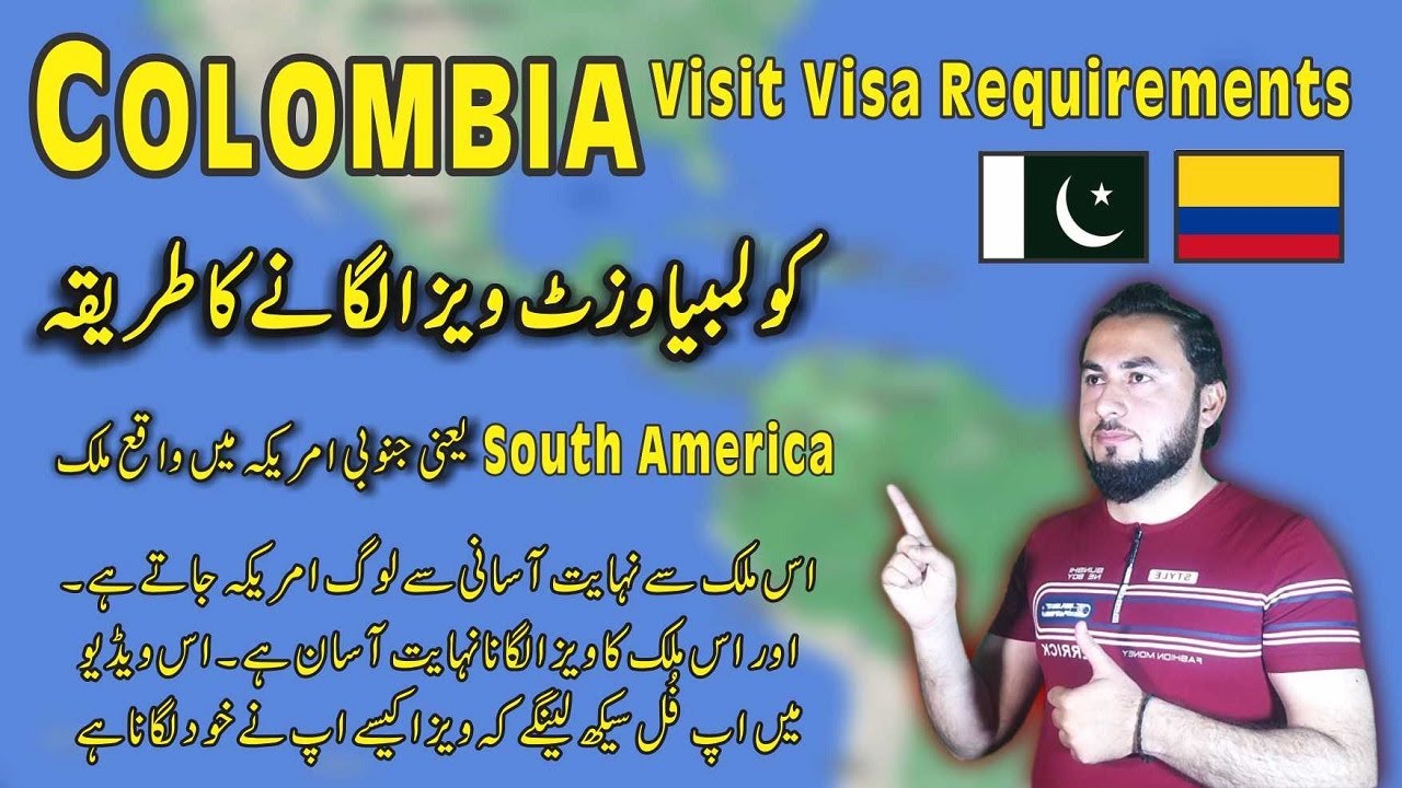 colombia visit visa for pakistani