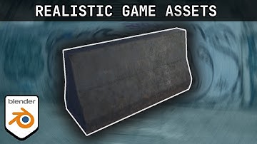 How to make realistic game assets in blender.
