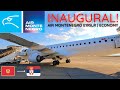 Flying The World's NEWEST Airline | Air Montenegro INAUGURAL From Podgorica to Belgrade!