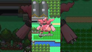 Buffing all pokemon - Magmortor! #pokemon #buffs #sinnoh #magmortar #subscribe