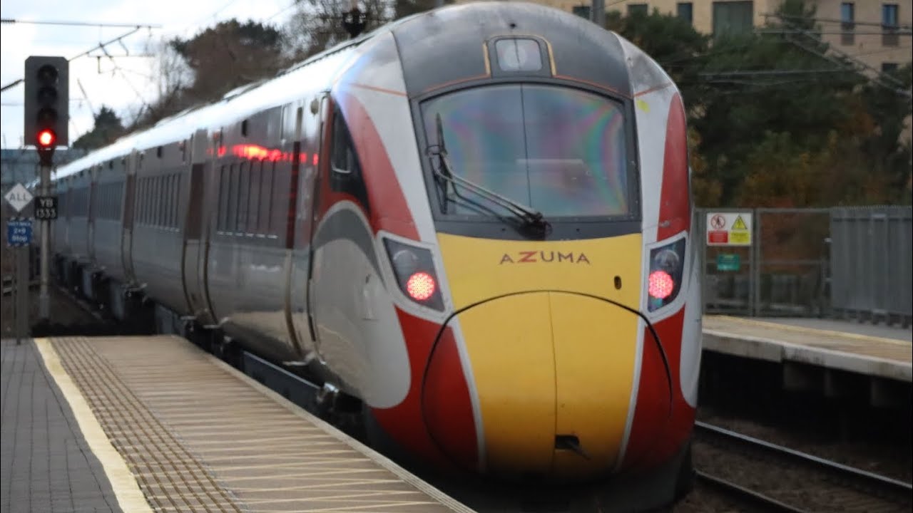 LNER Azuma ride from London Kings Cross to Stevenage 
