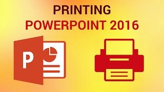 How To Print Powerpoint Slides Ms Office 2016 