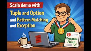 Celebrity Scala demo with Tuple and Option and Pattern Matching and Exception Profile