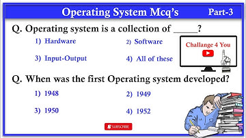 Top 50 Operating System MCQ Question and Answers in detail | Operating System MCQs