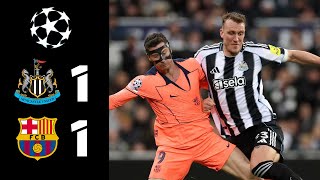 Heartbreak In The Last Minute Shocking Ref But Toon Can Still Go Through Newcastle 1-1 Barcelona