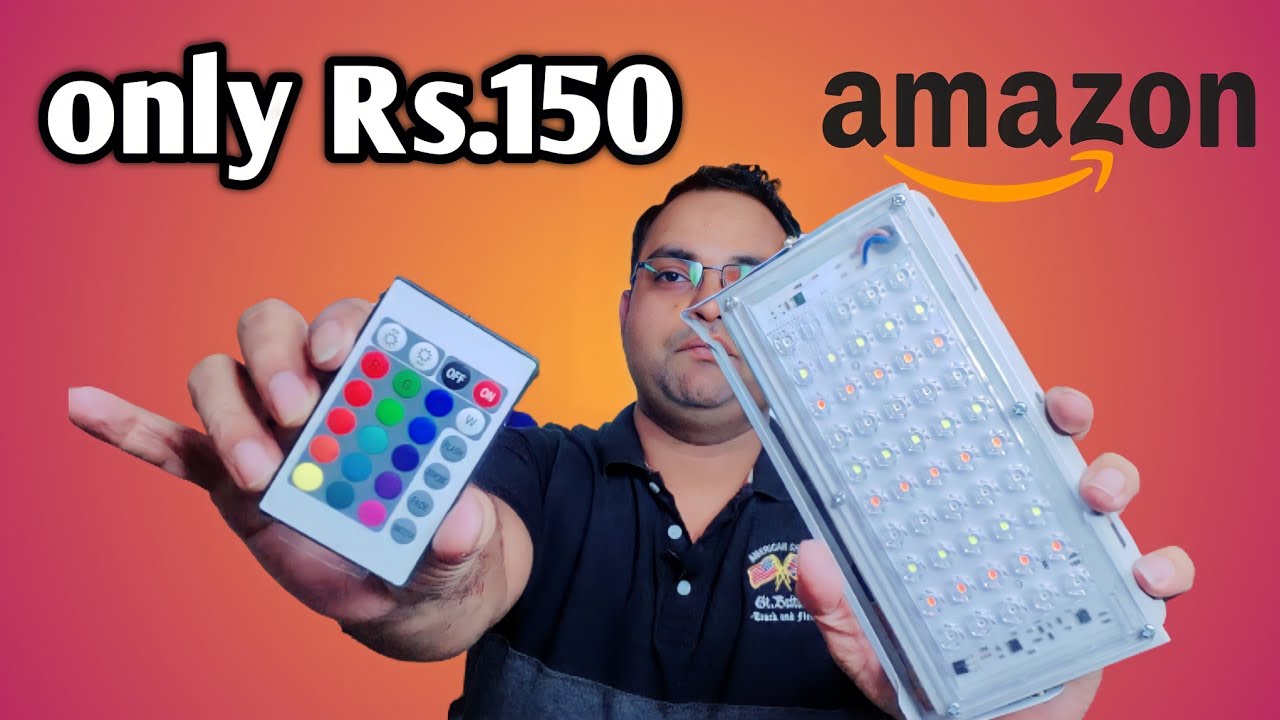 urban king RGB 50 watt led light | best light for studio | youtube studio light | like subscribe....