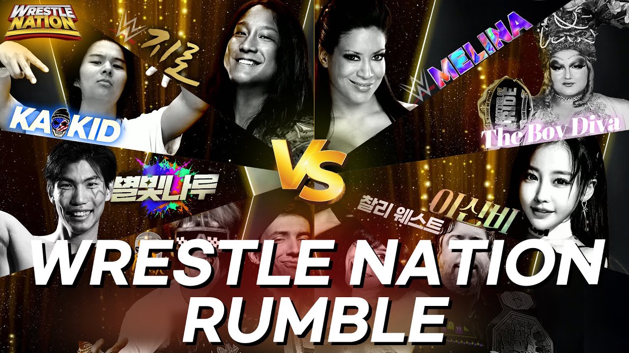 [WRESTLE NATION] Rumble Match!! (версия с комментариями на английском языке)