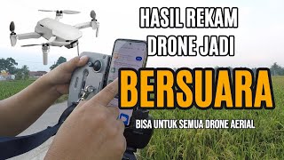 Easy Ways to Record Drone Sound with DJI Mini 2 SE | Mini 3 | Mini 3 Pro