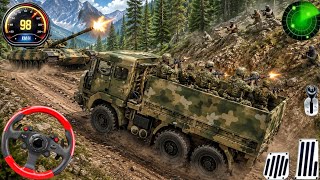 US Off-road Army Truck Transport Game 2026 - 3D Army Cargo Truck Driving: New Android Gameplay screenshot 2