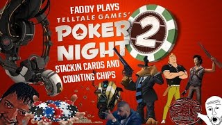Stacking cards & counting chips