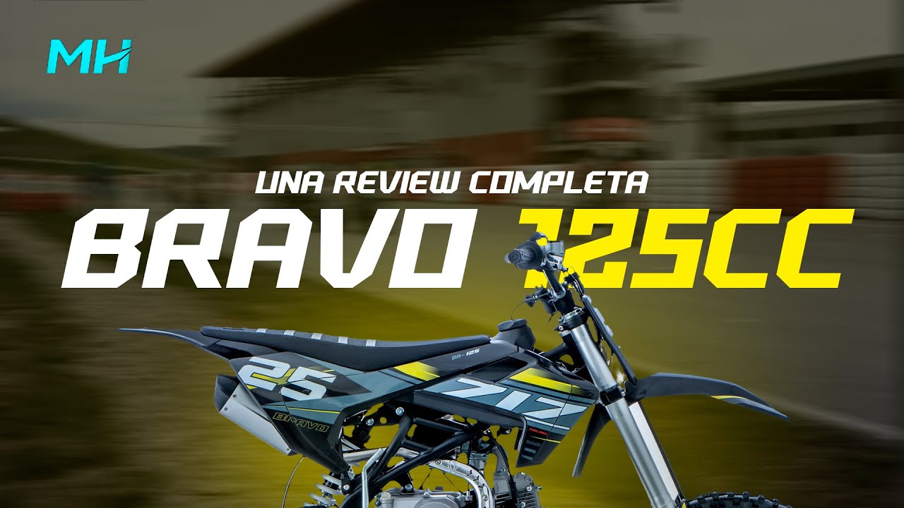 ¿Cuánto peso aguanta una pit bike 125cc? | BRAVO 125cc REVIEW COMPLETA
