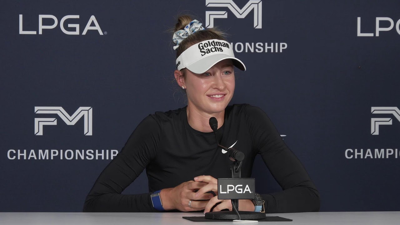 Rolex Women's World Golf Rankings #1 Nelly Korda speaks live at the 2026 FM Championship