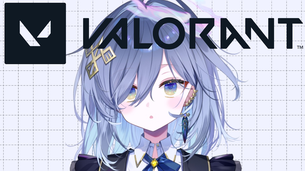 【VALORANT】まずはプラチナ目指す！【REJECT/鴉羽そら】