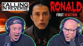 Falling In Reverse - 'Ronald' | FIRST REACTION