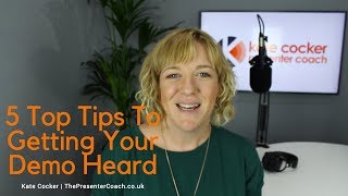 Radio Presenter Tip #1 | 5 Top Tips To Getting Your Radio Presenter Demo Heard