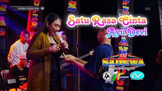 Satu Rasa Cinta - Ayu Devi - NEW SADEWA Super Dangdut Halal Bi Halal BMC Kaliprau Pemalang 2023