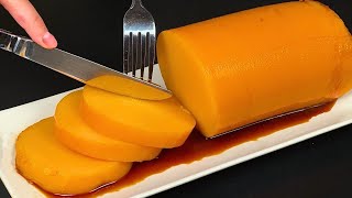 видео: Только молоко и тыква! Самый вкусный домашний десерт за 5 минут! без выпечки! Трюк! картинка: Только молоко и тыква! Самый вкусный домашний десерт за 5 минут! без выпечки! Трюк!