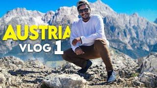 ManiYa lands at Dubai Airport (Austria Vlog 1)