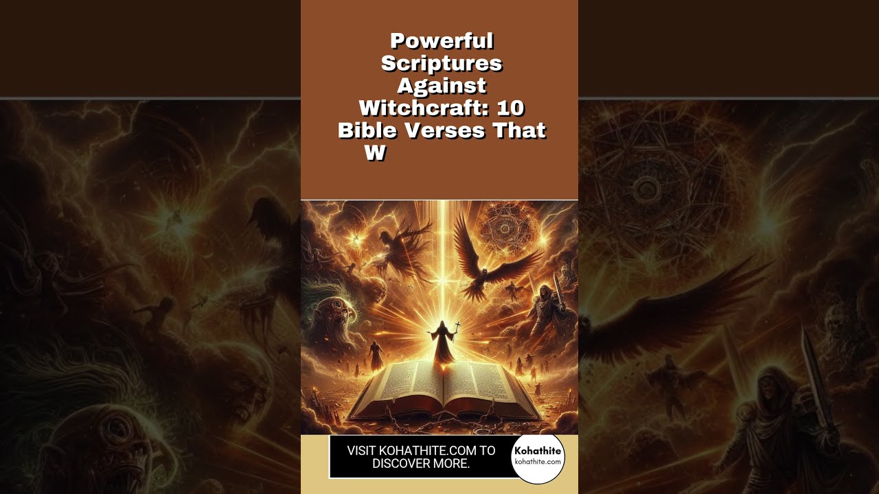 Powerful Scriptures Against Witchcraft 10 Bible Verses That Will Give You Victory