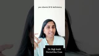 Symptoms of Vitamin B12 deficiency II Psychological symptoms II Shorts II Dr. Raji Arabi, DoctorGko