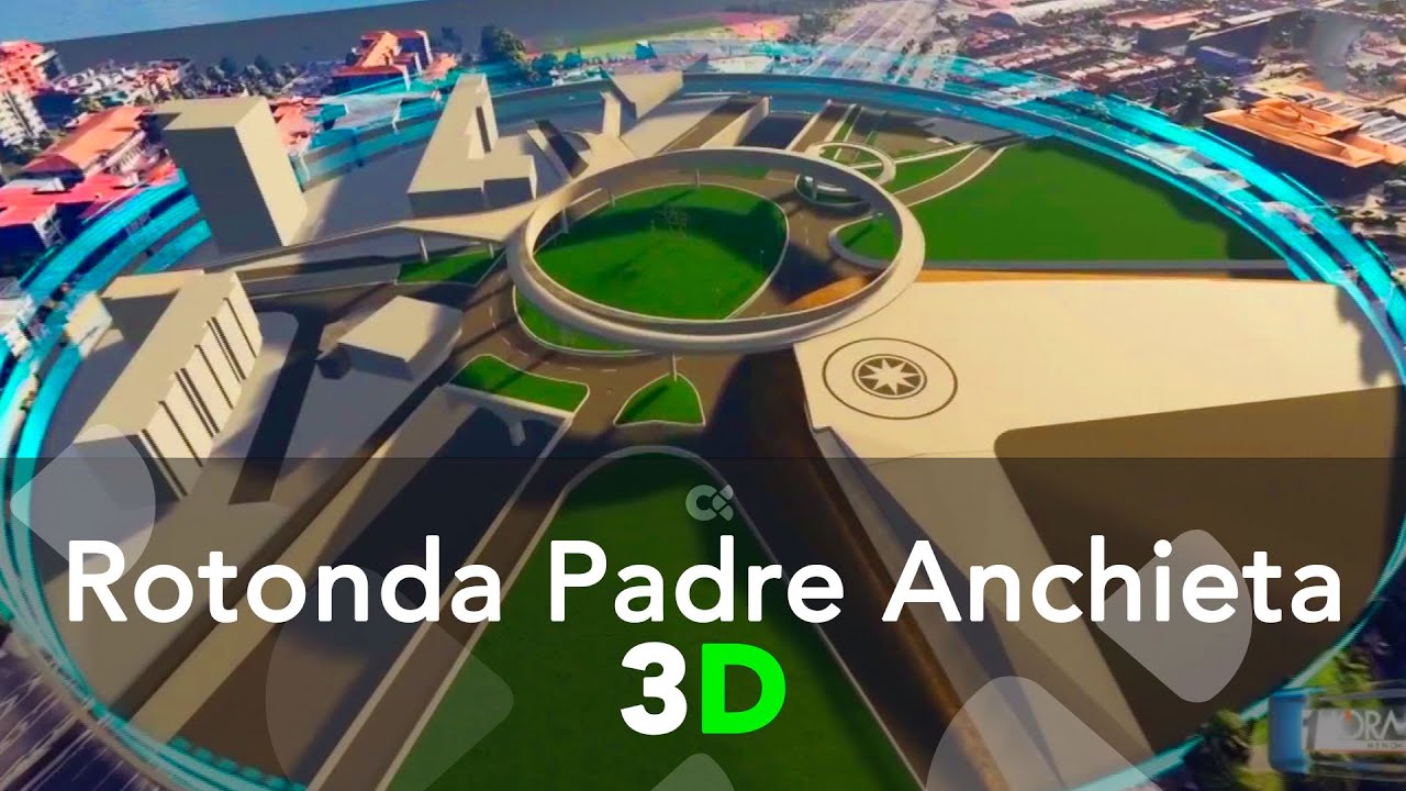 Rotonda Padre Anchieta Tenerife | 3D