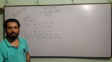 Hindi medium : 19 / Continuity.  By: Deepak sir Exercise - 9.1 ( K C Sinha )