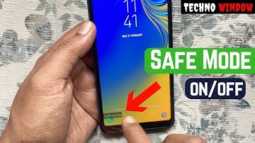 How to Turn ON / Off Safe Mode on Samsung Galaxy A7 (2018)