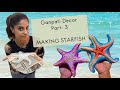 Ganpati Decor Part 3| tutorial | starfish |clay