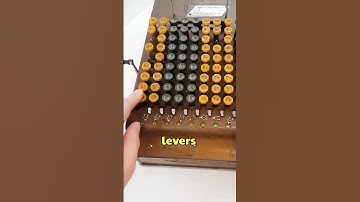 The Mechanical Calculator That Powered Offices Before Electricity 🔌😳