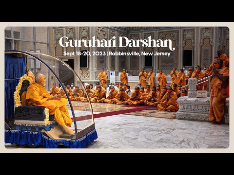 Guruhari Darshan, September 18-20, 2023, Robbinsville, NJ