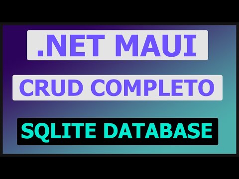 CRUD Completo en .NET MAUI con SQLite | MVVM