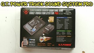 G.T. POWER Truck Sound System, Lighting & Vibration System PRO