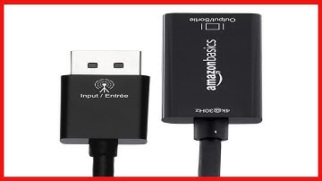 Amazon Basics DisplayPort to HDMI Adapter (4k@30Hz)
