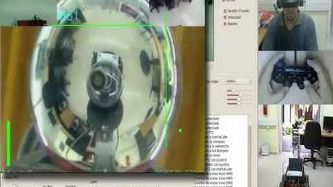 Master Thesis Demo - Telepresence system - Robotics