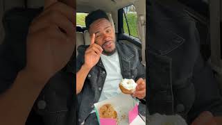 Trying The Famous 100 Layer CROISSANT STYLE Donuts #fyp #entertainment #shorts #foodreview