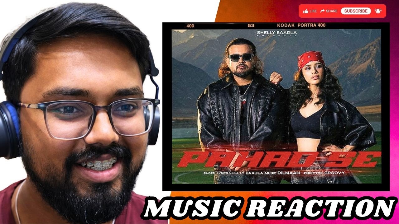 Pahad Se Reaction | Pahad Se Hu Song Reaction | Shelly Baadla Song Reaction @Shelly Baadla #rap