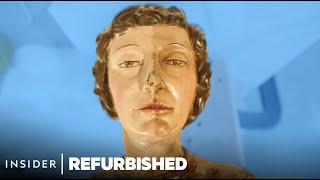 Restoring A 16thCentury Yellowed Wooden Sculpture | Refurbished | Insider