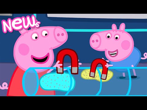 Peppa Pig Tales 🧲 Magnetic Slime Experiment! 🦠 BRAND NEW Peppa Pig Episodes