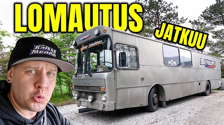 LINJA-AUTO lähtee pois - Lomautus vlog