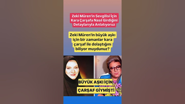 Zeki Müren'in Sevgilisi İçin Kara Çarşafa Nasıl Girdiğini Detaylarıyla Anlatıyoruz