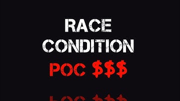 Race Condition Bug Bounty Poc $$$