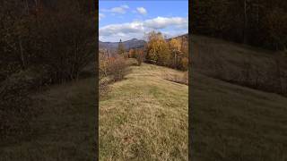 Осінь в Карпатах. Село #Тухля